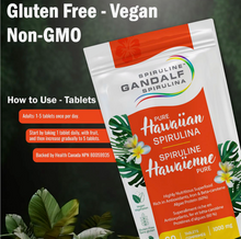 Load image into Gallery viewer, Gandalf Hawaiian Spirulina 60 tablets