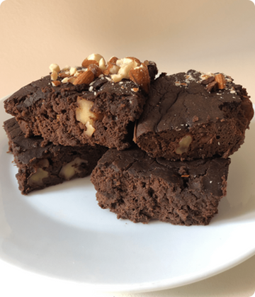 Flourless Black Bean Brownies