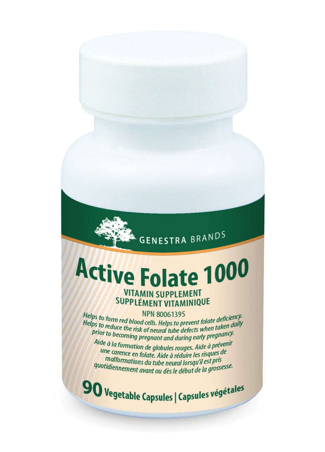 Active Folate 1000 - 90 capsules