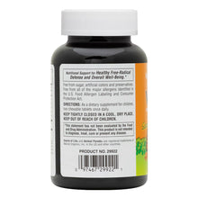 Load image into Gallery viewer, Animal Parade Sugar-Free Vitamin C KIDS Chewables, Orange Juice Flavour
