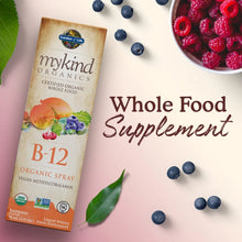 Load image into Gallery viewer, B12 Organic Spray 58ml, Raspberry Flavour

