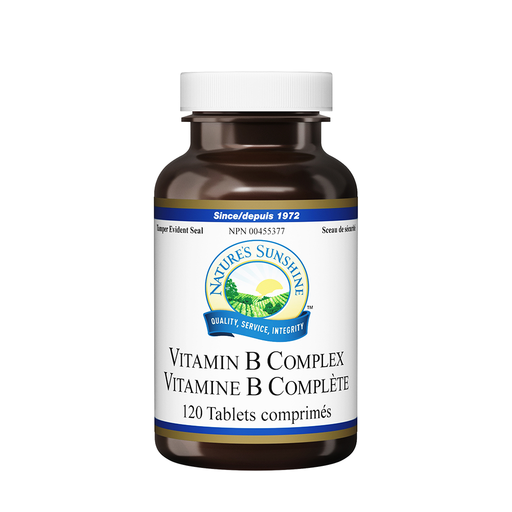 B Complex Vitamin 120 tablets - Nature's Sunshine