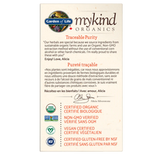Load image into Gallery viewer, Garden of Life Mykind Organics Turmeric - 60 Tablets
