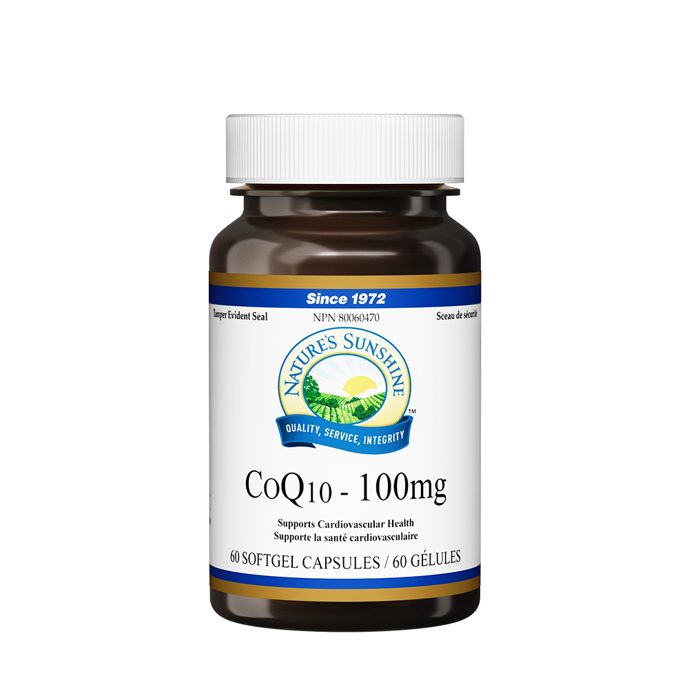 CoQ10 100mg 60 softgels - Nature's Sunshine