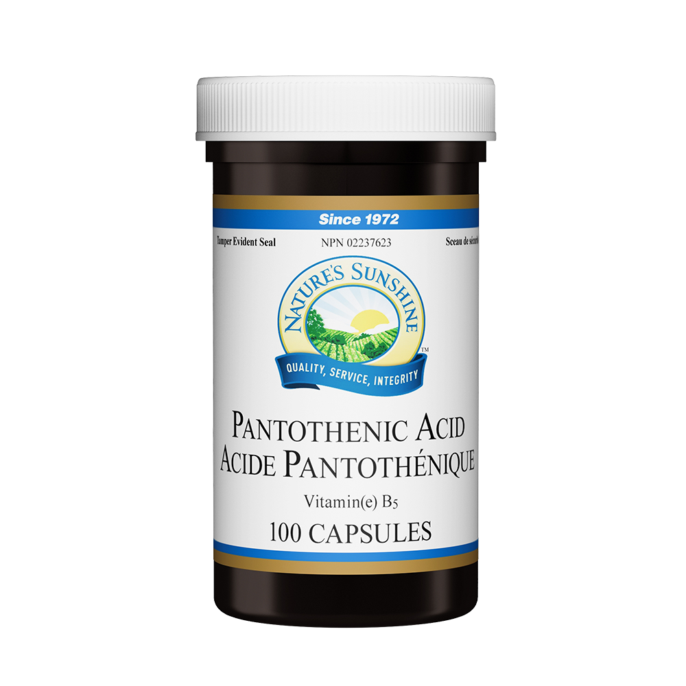 Pantothenic Acid 100 capsules - Nature's Sunshine