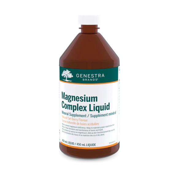 Magnesium Complex Liquid 450ml, Tart Berry Flavour